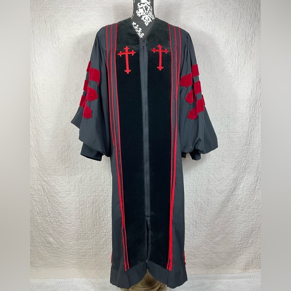 Vintage | Other | Vintage Murphy Robe Priest Clergy Graduatepro Clergy ...